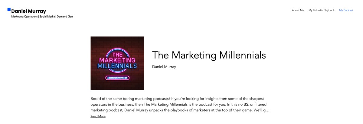 the marketing millennials podcast