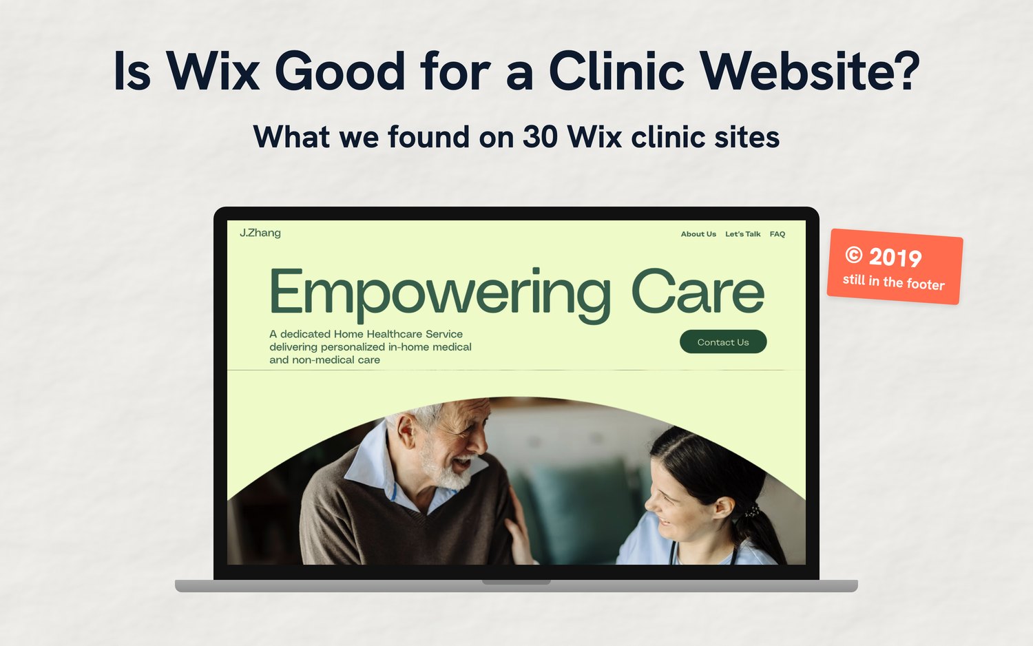 Is Wix Good for a Clinic Website? An Honest 2026 Review