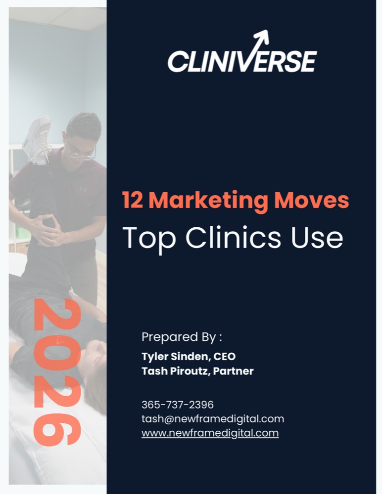 12 Marketing Moves Top Clinics Use guide cover
